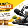 The Most Affordable Studio in Kent: Launch Your Podcast for the Price of Two Coffees